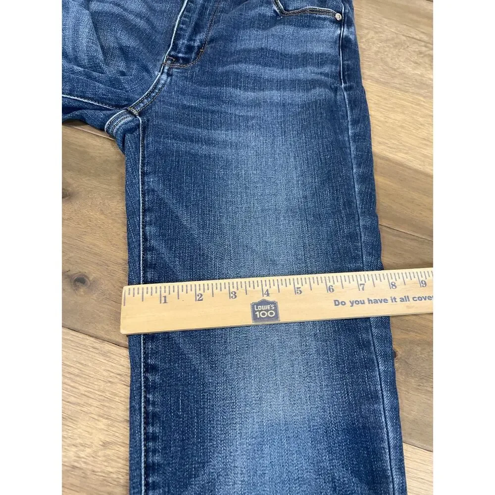 White House Black Market Mid‑Rise Slim Everyday Soft Jeans Size 4